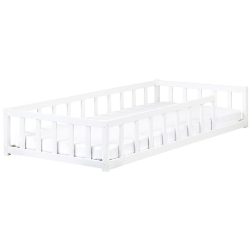 Lit D'enfant Bois De Pin Meymac 90 X 200 Cm Blanc