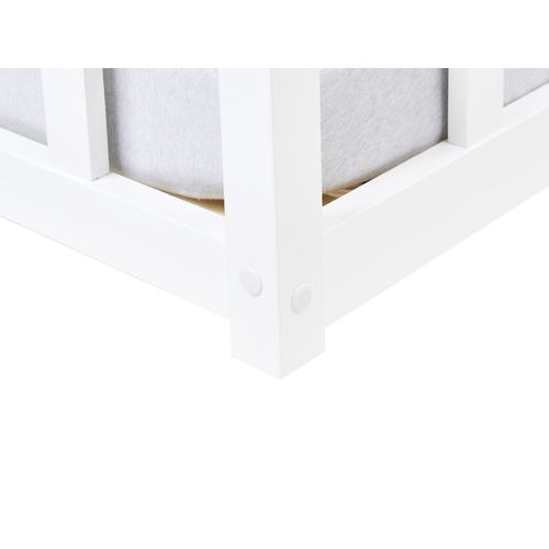 Lit D'enfant Bois De Pin Meymac 90 X 200 Cm Blanc