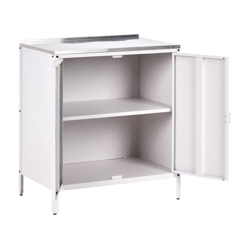 Meuble De Cuisine D'extérieur Vilama Blanc