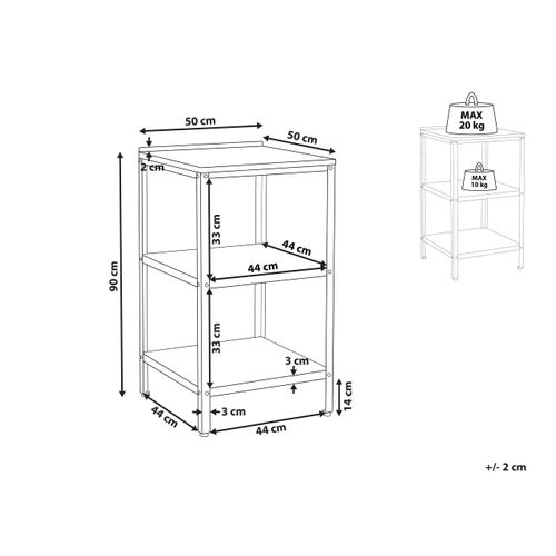 Ilot De Cuisine Extérieure Vilama Blanc