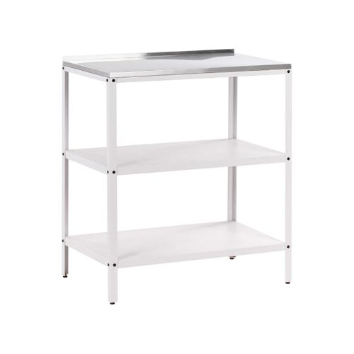 Ilot De Cuisine Extérieure Vilama Blanc