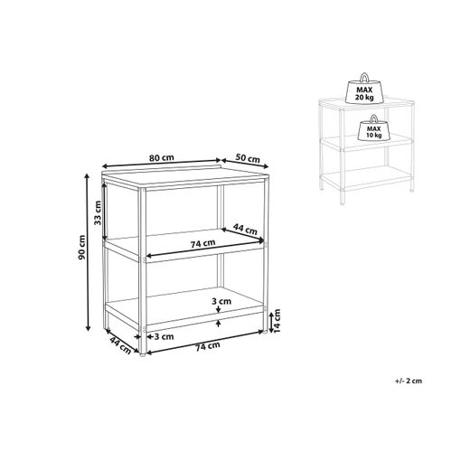 Ilot De Cuisine Extérieure Vilama Blanc