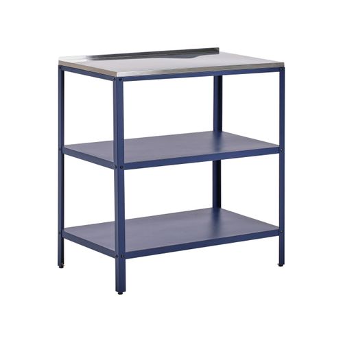 Ilot De Cuisine Extérieure Vilama Bleu