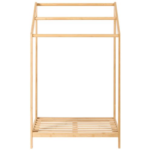 Porte-serviettes Avec Étagère Yungas Bambou Marron Clair