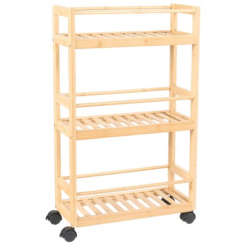 Meuble De Rangement Quintay Bambou Marron Clair