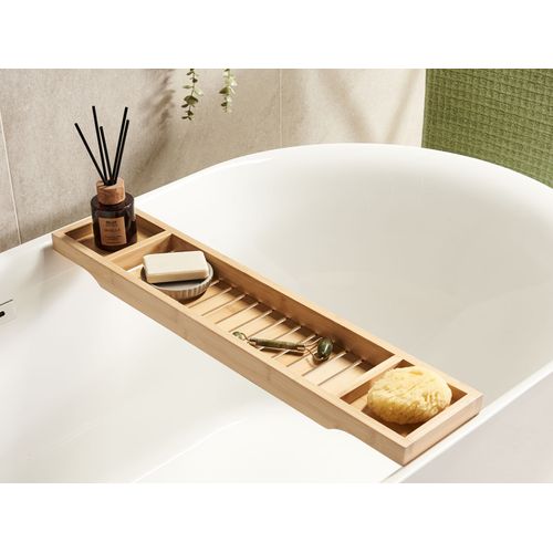 Plateau De Salle De Bain Cauca Bambou Marron Clair