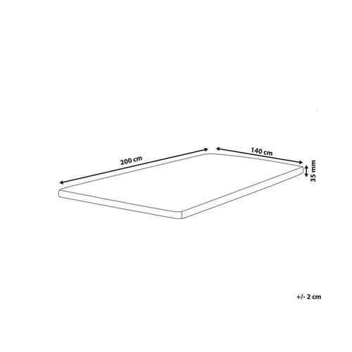 Surmatelas Restful 140 X 200 Cm