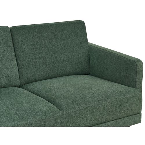 Canapé 2 Places Breda Tissu Vert Foncé