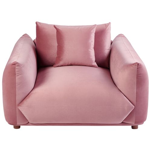 Ensemble De Salon 5 Places Luvos Velours Rose