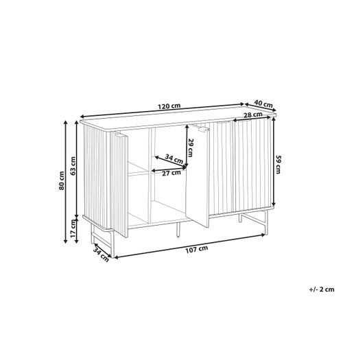 Armoire Glastonbury Noir