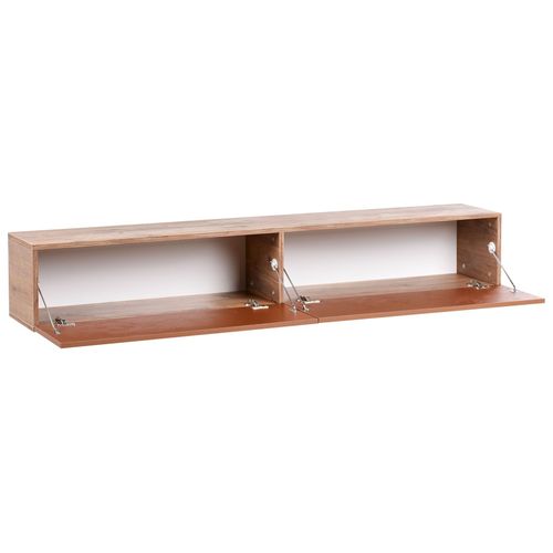 Meuble TV Mural Gladstone Rouge