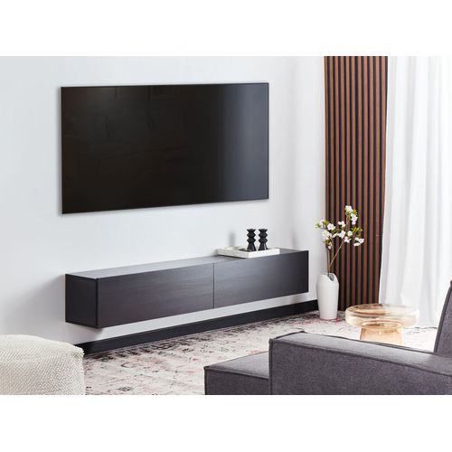 Meuble TV Mural Gladstone Noir