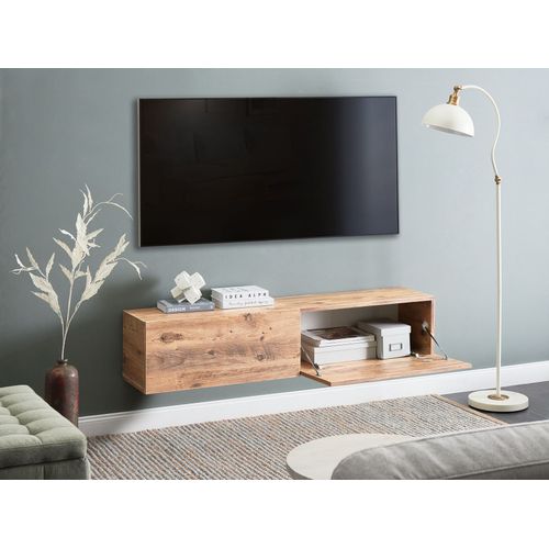 Meuble TV Mural Gladstone Marron