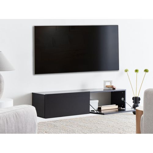 Meuble TV Mural Gladstone Noir