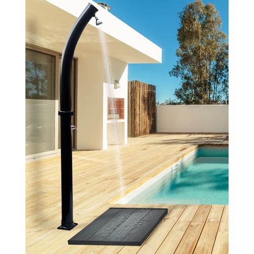 Douche D’extérieur Solaire Engabao Noir
