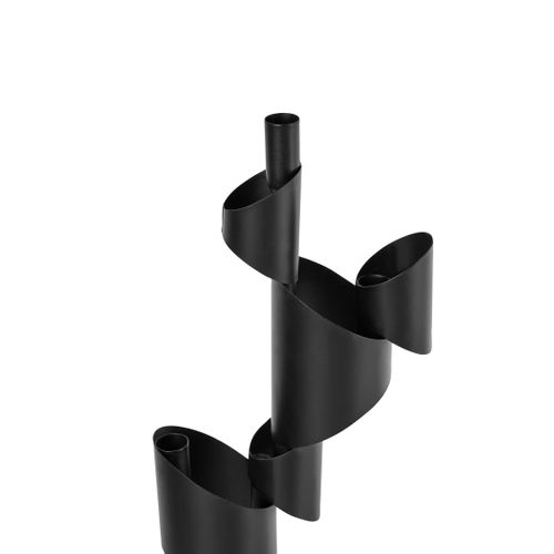 Bougeoir Amilly Métal 51 Cm Noir