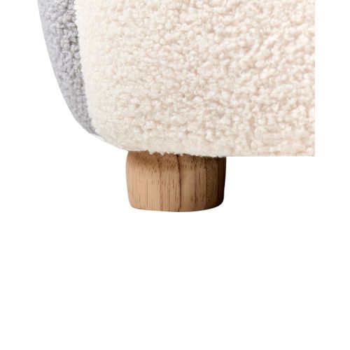 Fauteuil Pour Enfants Pingouin Hervik Bouclé Gris