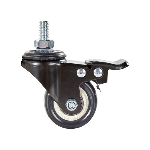 Lot De 4 Roulettes Pour Bureau D'angle Destines Noir