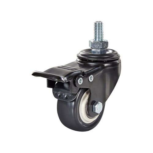 Lot De 4 Roulettes Pour Bureau D'angle Destines Noir