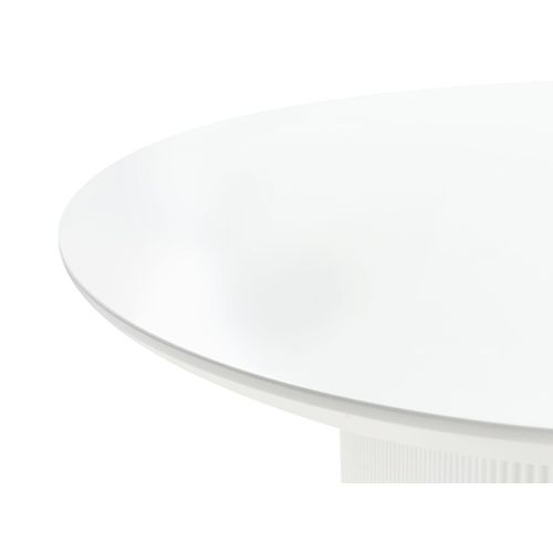 Table De Repas Moberly Blanc 180 Cm 90 Cm