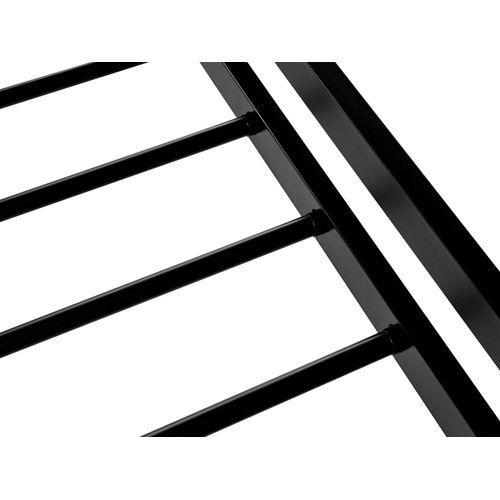 Lit Avec Sommier Boulin 180 X 200 Cm Noir