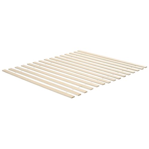 Lit Avec Sommier Bois De Pin Gonfaron 140 X 200 Cm Marron Clair