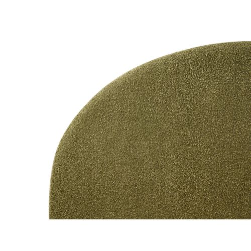 Lit à Eau Bouclé Vaucluse 180 X 200 Cm Vert Olive