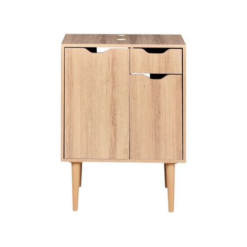 Meuble-lavabo Canoas 60 Cm Marron Clair