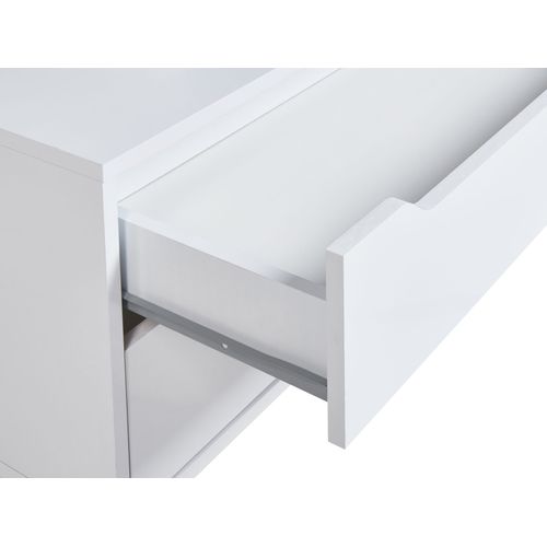 Meuble Haut Osasco Avec Roues 80 Cm Blanc