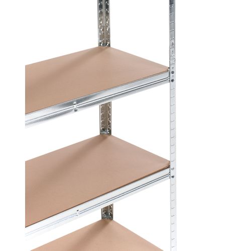 Ensemble De 2 Étagères De Garage Xitta Métal 75 Cm 30 Cm Argenté