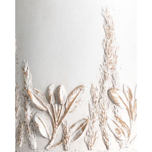 Cache-pot Sur Pied Preweza 23 Cm Blanc Cassé