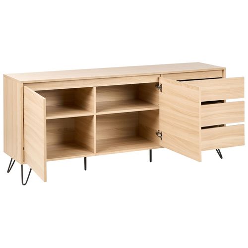 Commode 2 Portes Cardigan Marron Clair
