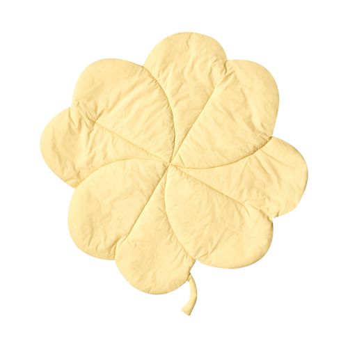 Tapis De Jeu Pour Enfant Acadine 110 X 110 Cm Coton Jaune