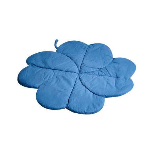 Tapis De Jeu Pour Enfant Acadine 110 X 110 Cm Coton Bleu