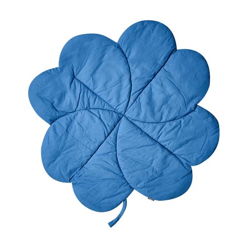 Tapis De Jeu Pour Enfant Acadine 110 X 110 Cm Coton Bleu