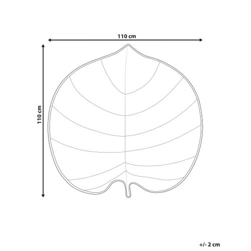 Tapis De Jeu Pour Enfant Eolia 110 X 110 Cm Coton Rouge