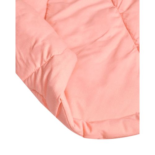 Tapis De Jeu Pour Enfant Elizjum 110 X 110 Cm Coton Rose