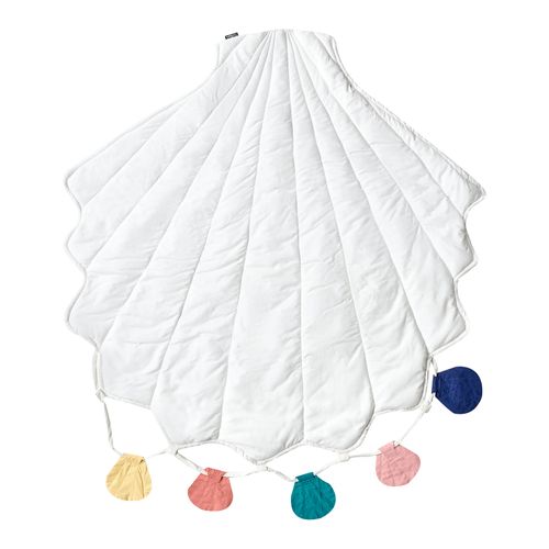 Tapis De Jeu Pour Enfant Kadmea 110 X 110 Cm Coton Blanc