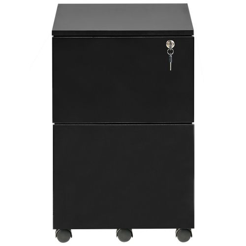 Meuble De Rangement Johnson Noir