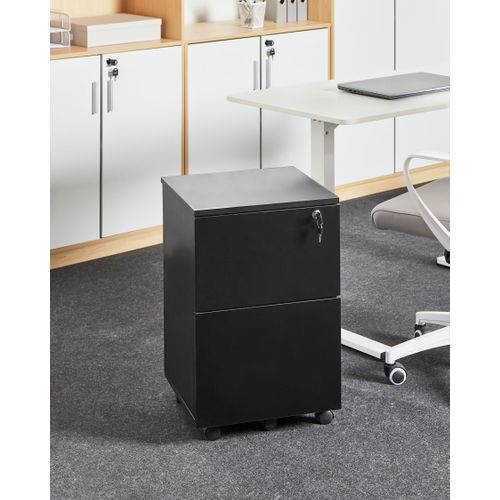 Meuble De Rangement Johnson Noir