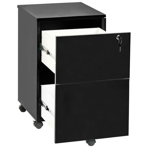 Meuble De Rangement Johnson Noir