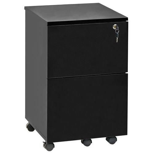 Meuble De Rangement Johnson Noir