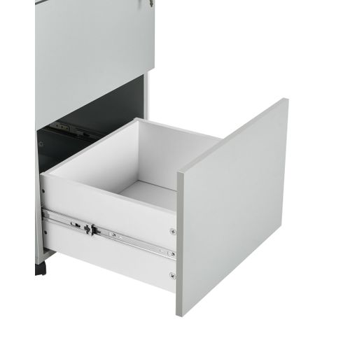 Meuble De Rangement Johnson Gris Clair