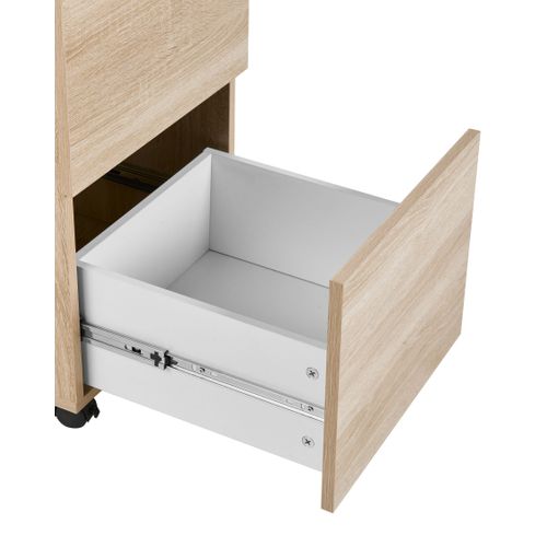 Meuble De Rangement Johnson Marron Clair