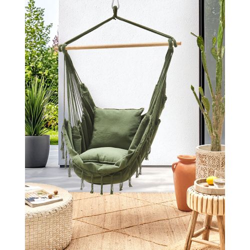 Fauteuil Suspendu Bonea Coton Vert