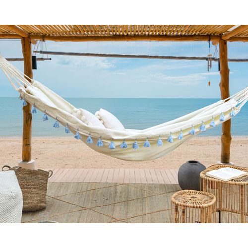 Hamac Vercelli Coton Bleu Clair