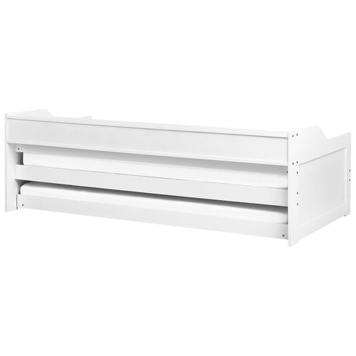 Lit Gigogne Bois De Pin Edern 90 X 200 Cm Rose