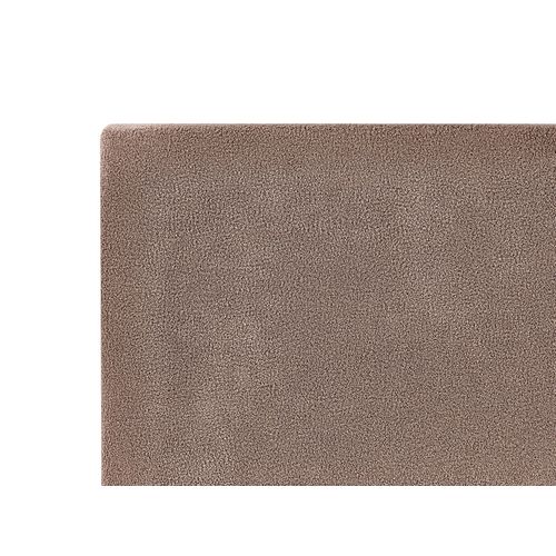 Lit Avec Sommier Bouclé Albi 160 X 200 Cm Marron