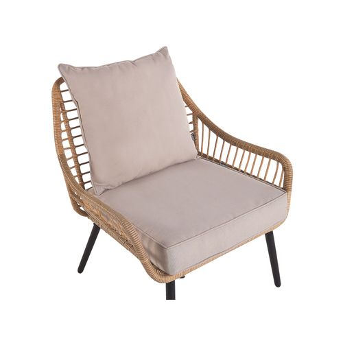 Ensemble De Housses De Coussins D'extérieur Laureto Beige