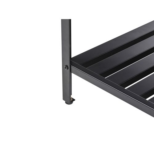 Meuble De Cuisine D'extérieur Avec Évier Maenza Métal Noir